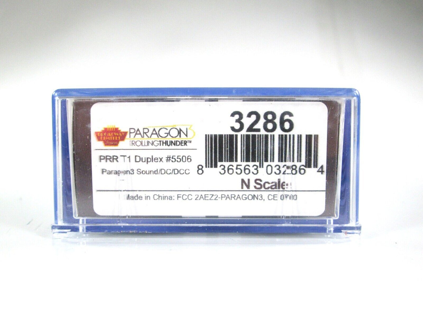 N Scale **Pennsylvania** T1 4-4-4-4 Duplex - Broadway 3286 - DCC Sound Paragon3