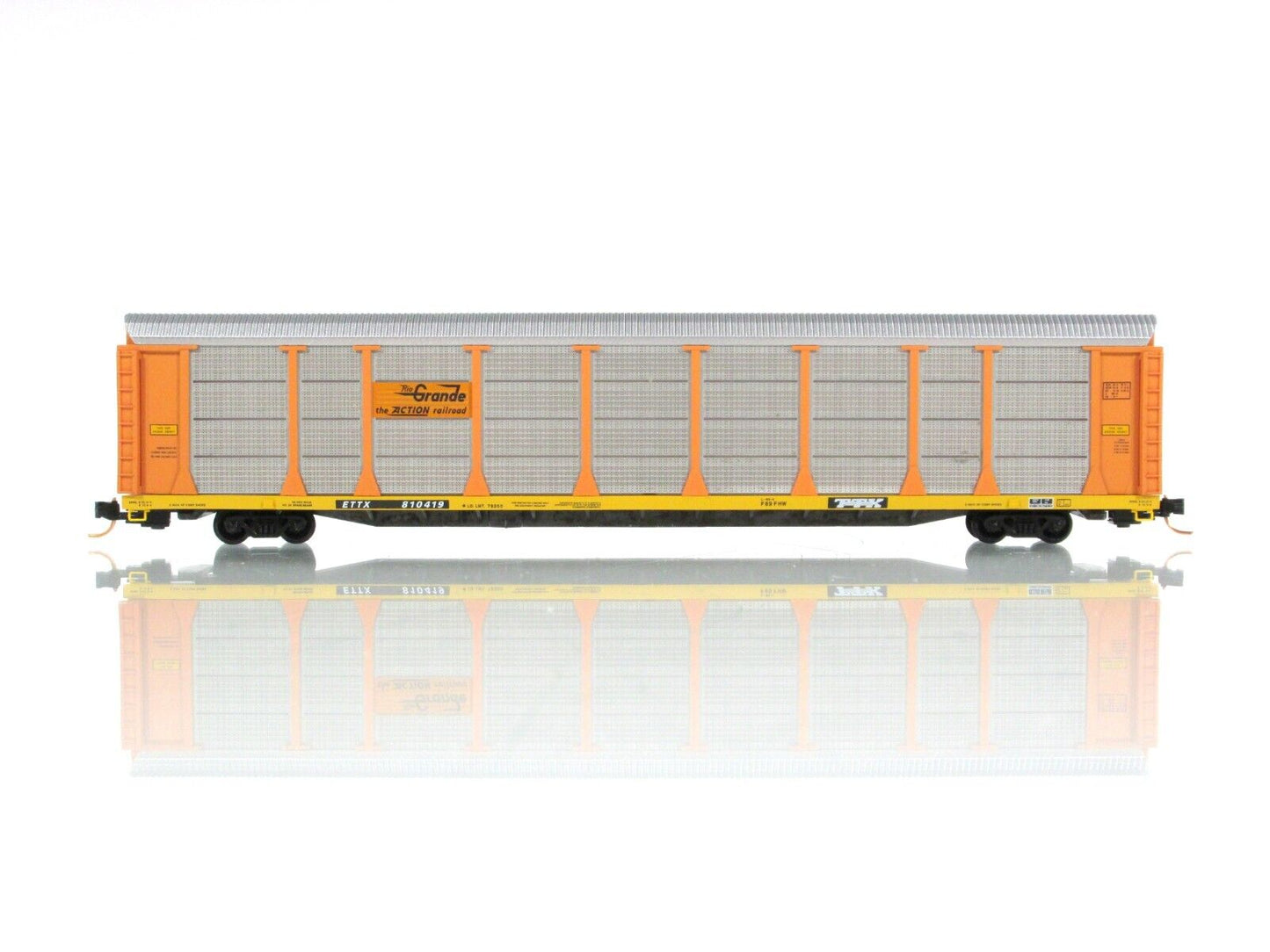 N Scale **DENVER RIO GRANDE** Tri-Level Auto Rack #810419, Micro Trains 11100220