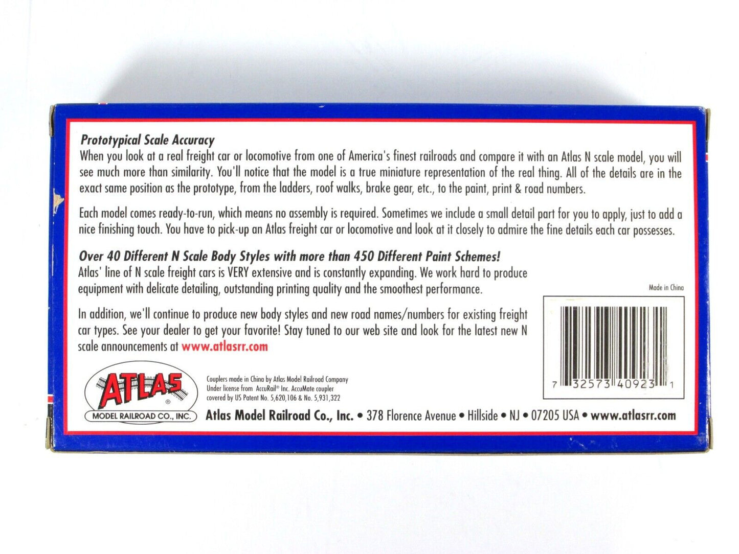 N Scale ***UNION PACIFIC*** Articulated Auto Carrier, BTTX 880055 -- Atlas 40923