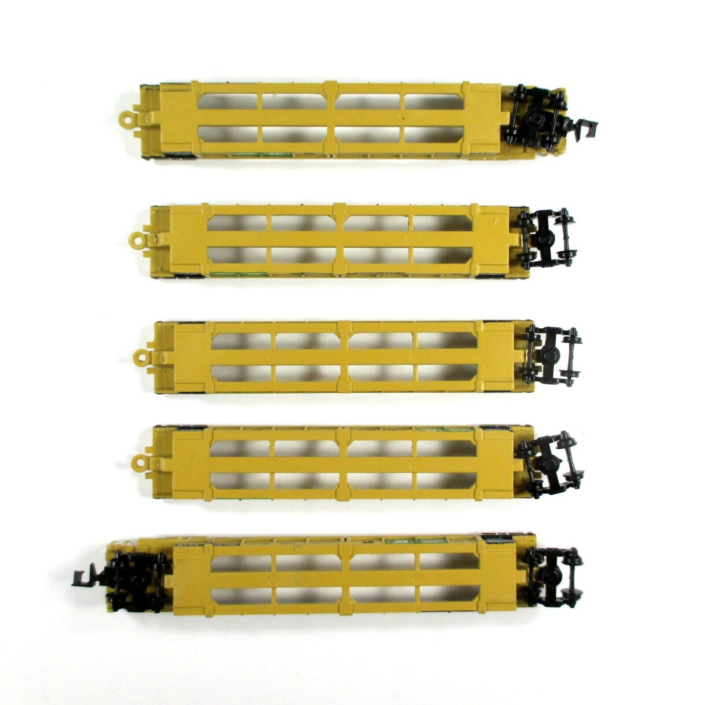 N SCALE **BURLINGTON NORTHERN / TTX** 5-Unit Well Car #72154 - Walthers 932-8104