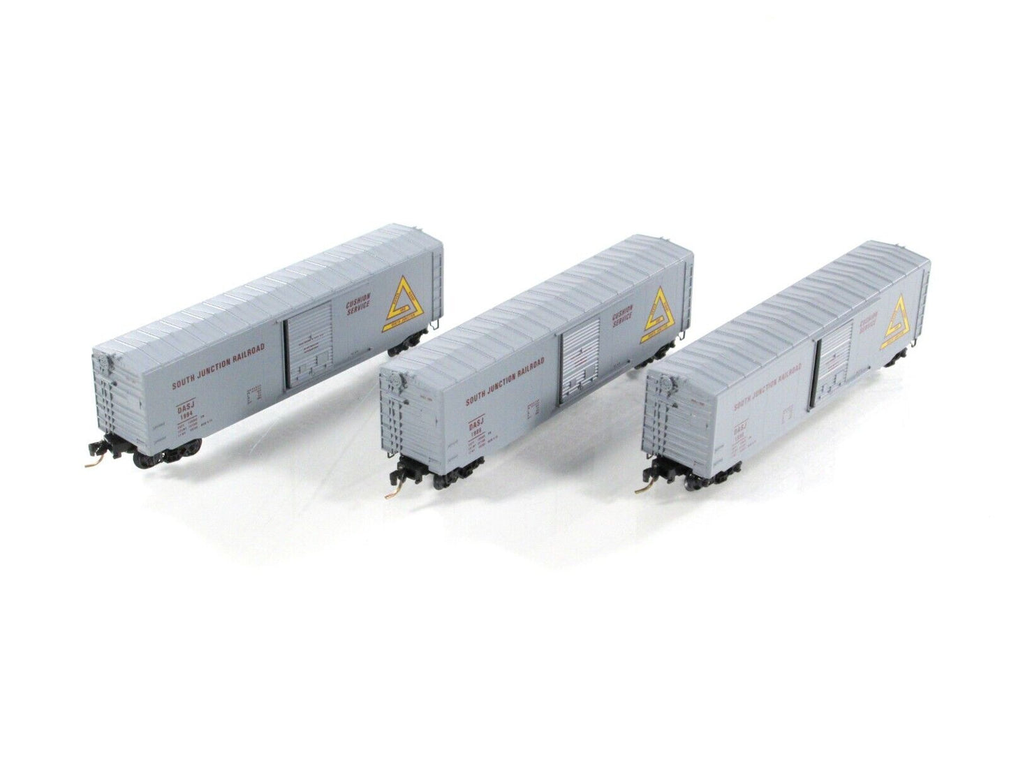 N Scale **DOVER, ALBANY, S. JUNCTION** Box Cars #1986, 1990, 1994 - Micro Trains