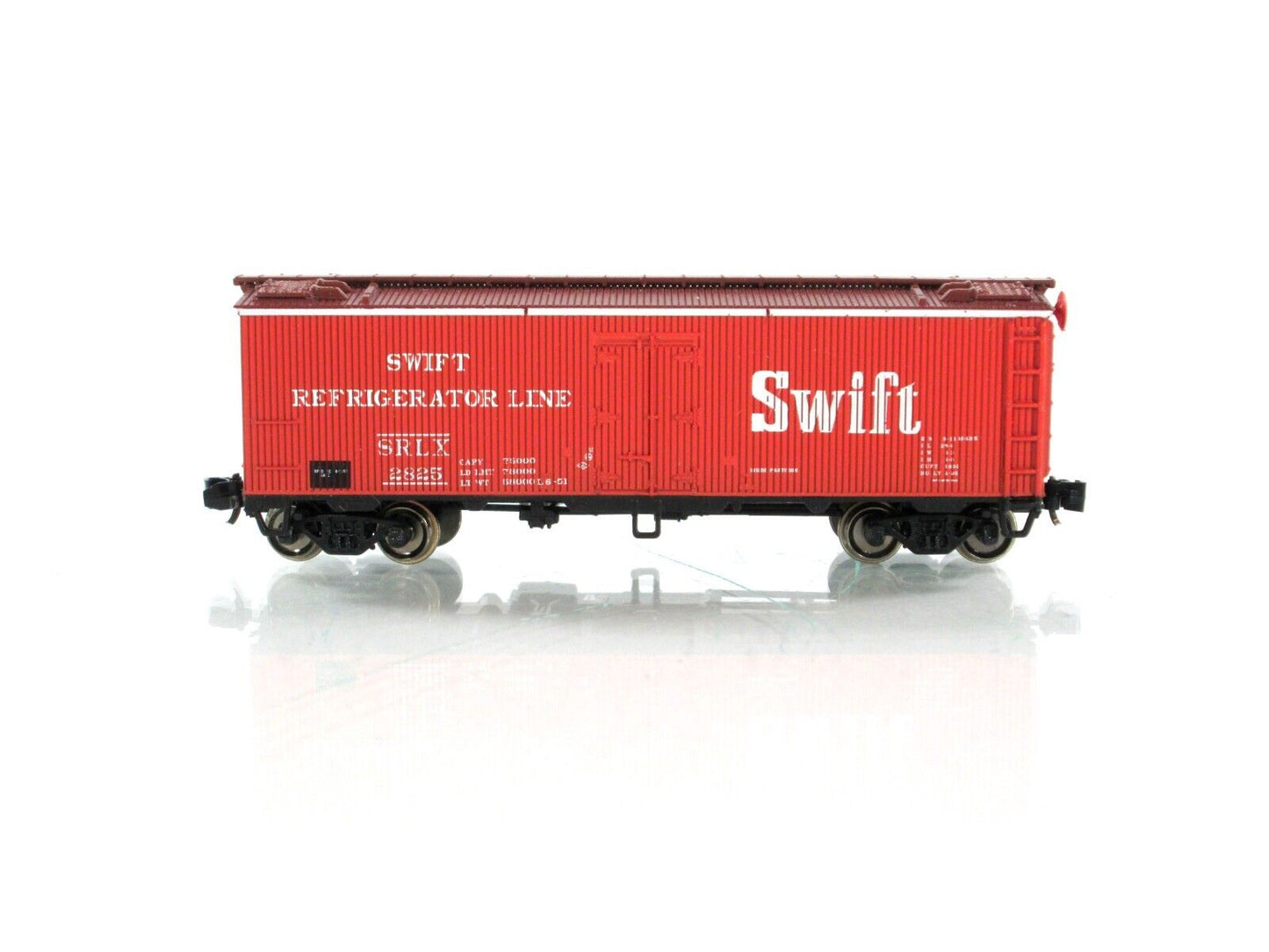 N Scale **SWIFT** Red Billboard 37' Meat Reefer 7-Pack - Rapido 521034, MTL Cplr