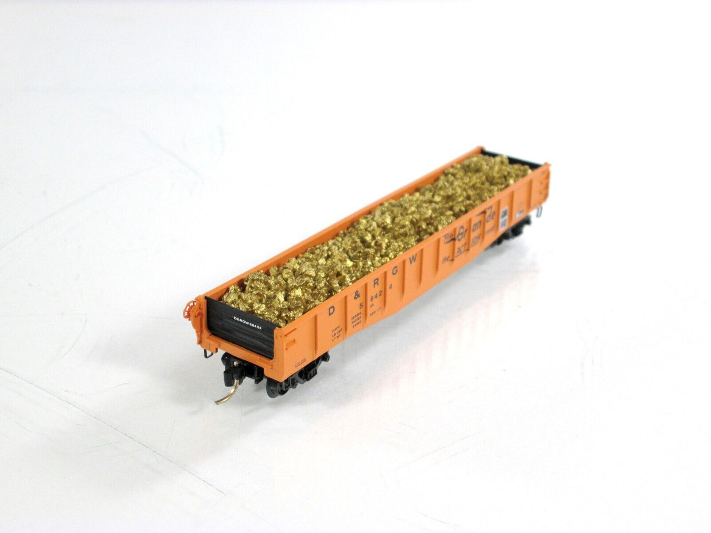 N Scale ***DENVER RIO GRANDE*** Molybdenum Gondola #56424 - Micro Trains Special