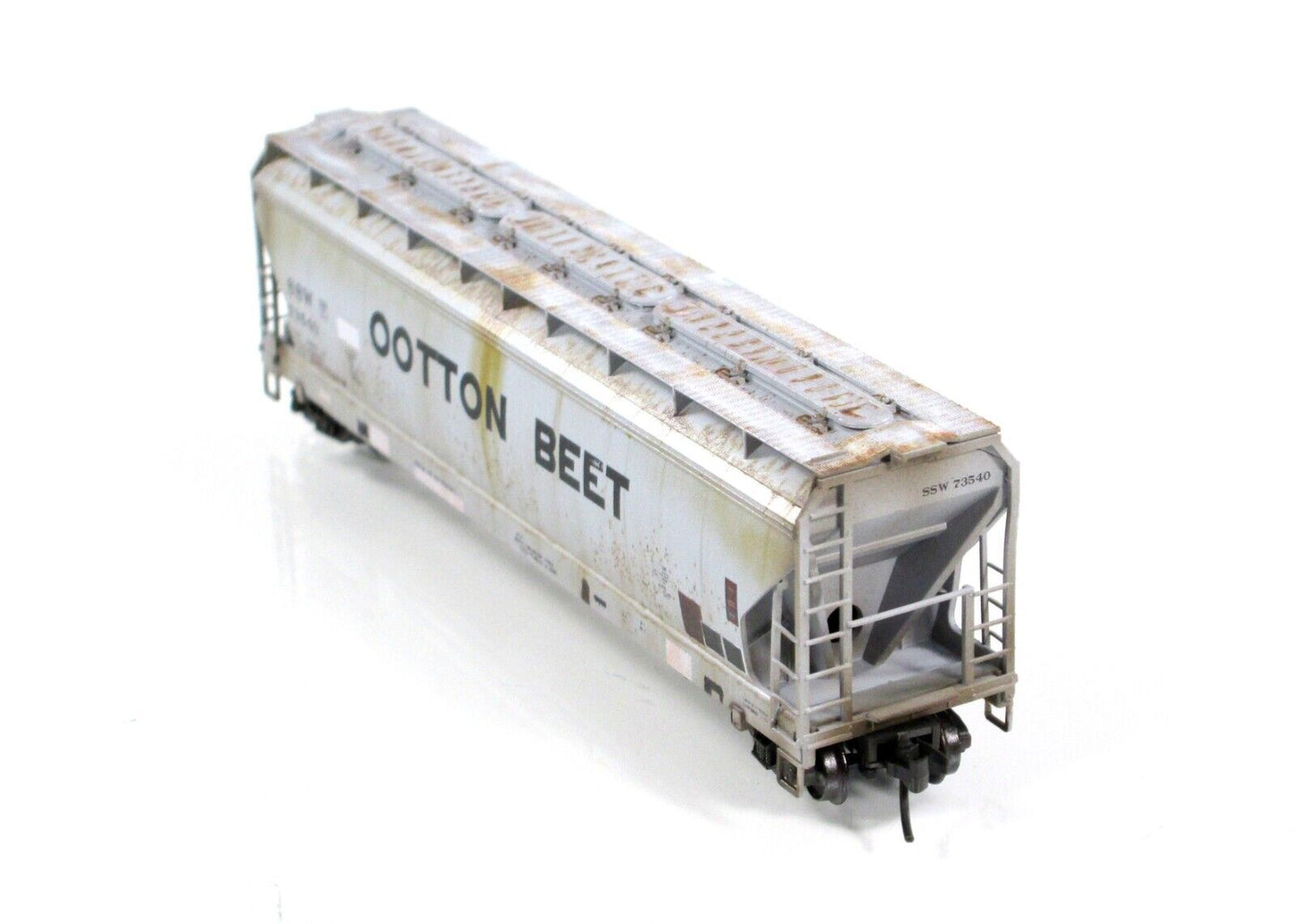 N Scale **COTTON BELT** **OOTTON BEET** Weathered Hopper - Micro Trains 09444670
