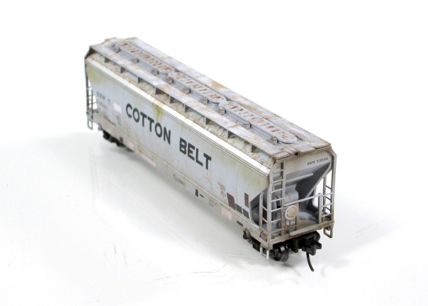 N Scale **COTTON BELT** **OOTTON BEET** Weathered Hopper - Micro Trains 09444670