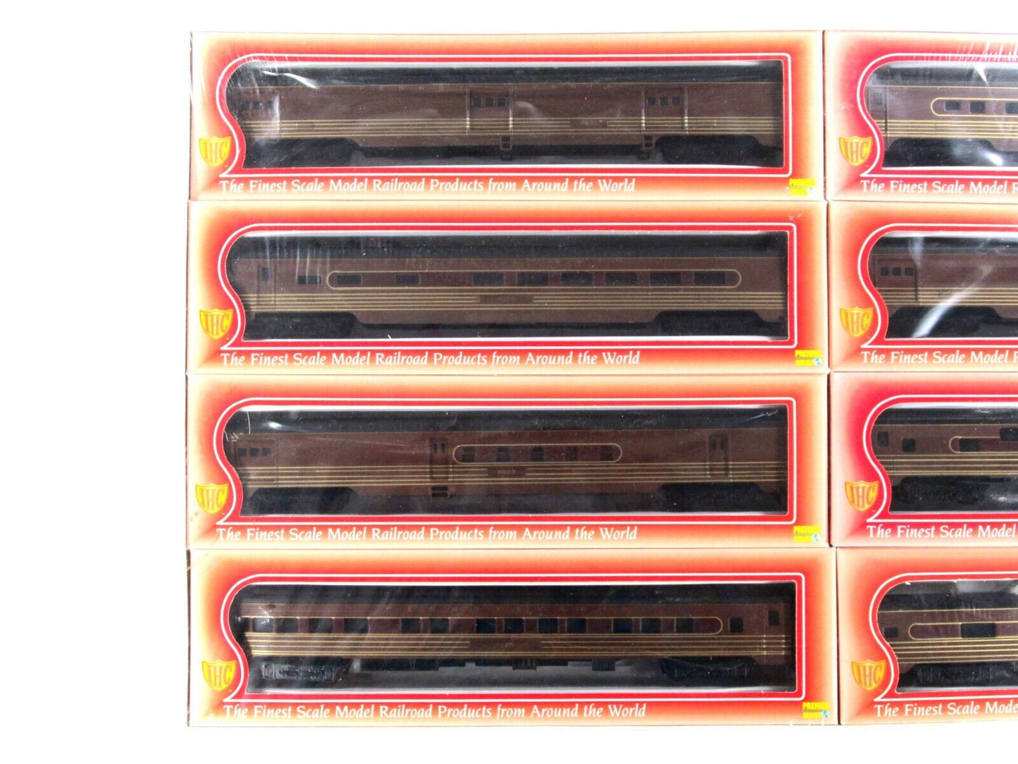 HO Scale ***PRR FLEET of MODERNISM*** Passenger Car 8-Pack Set ------- IHC 47738