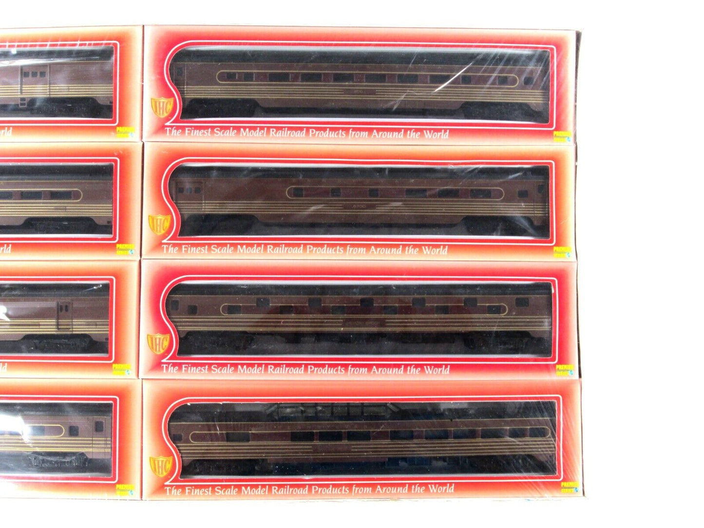 HO Scale ***PRR FLEET of MODERNISM*** Passenger Car 8-Pack Set ------- IHC 47738