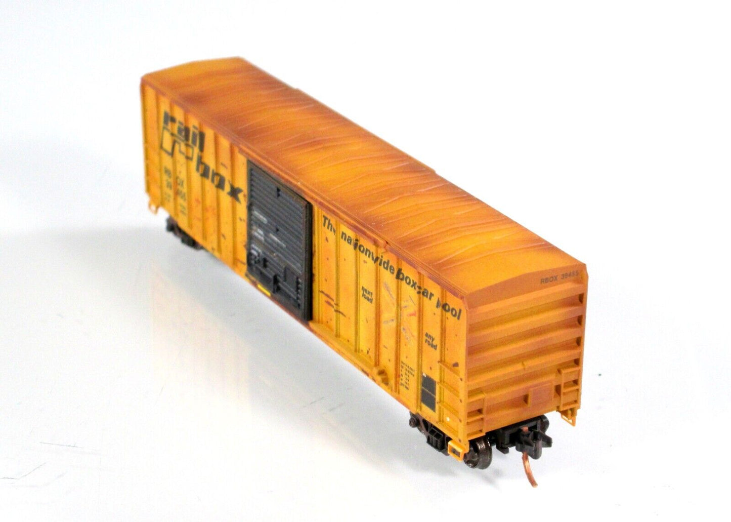 N Scale **RAILBOX GRAFFITI** Box Car #39455 - Micro Trains NSE MTL 17-124 *RARE*