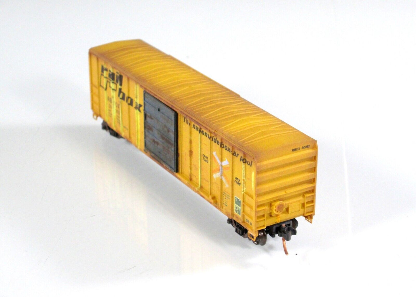 N Scale **RAILBOX GRAFFITI** Box Car #30262 - Micro Trains NSE MTL 16-26 *RARE*