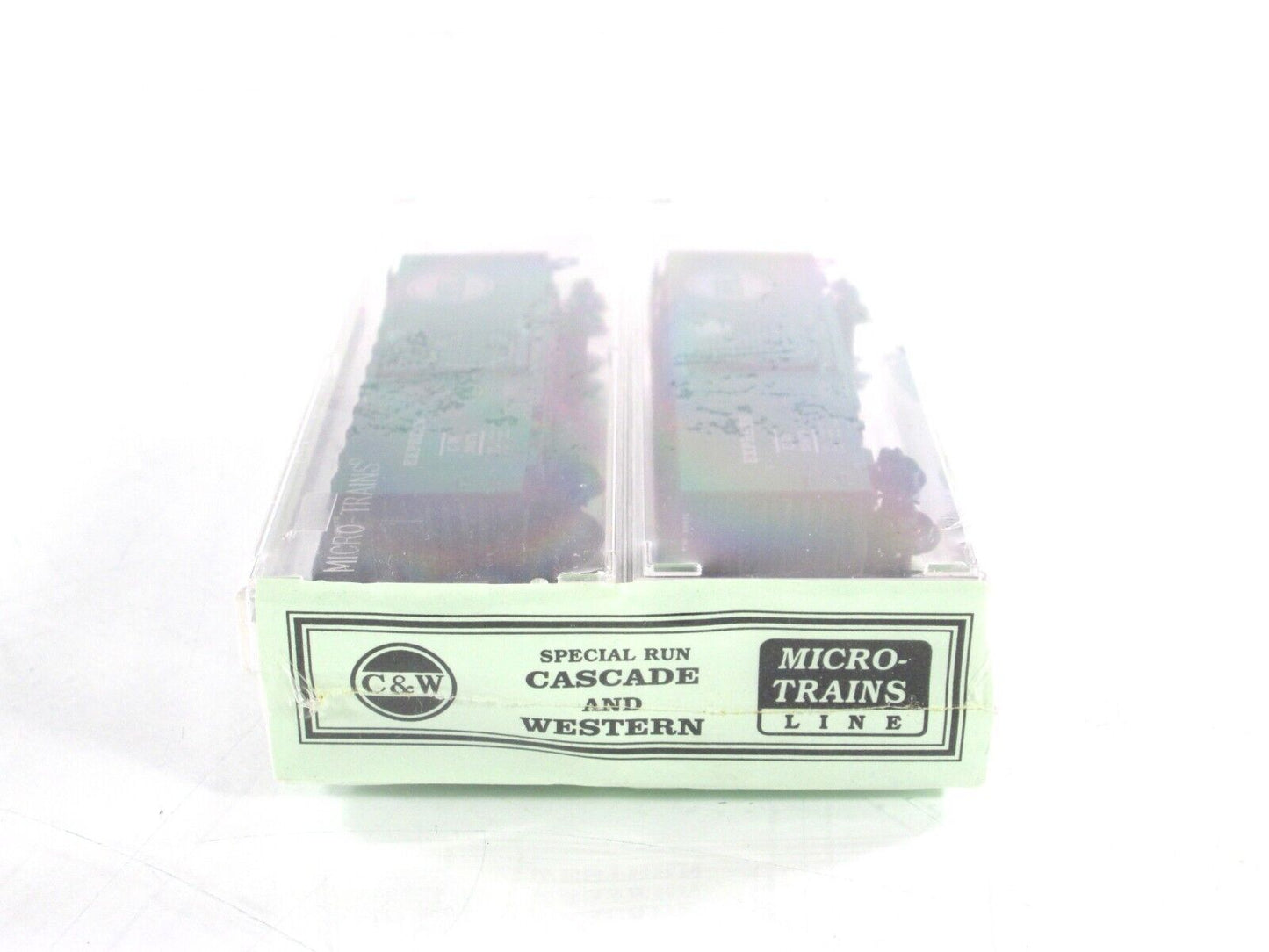 N Scale **CASCADE & WESTERN** Box Car Set C&W 20172, 20678 -Micro Trains Special