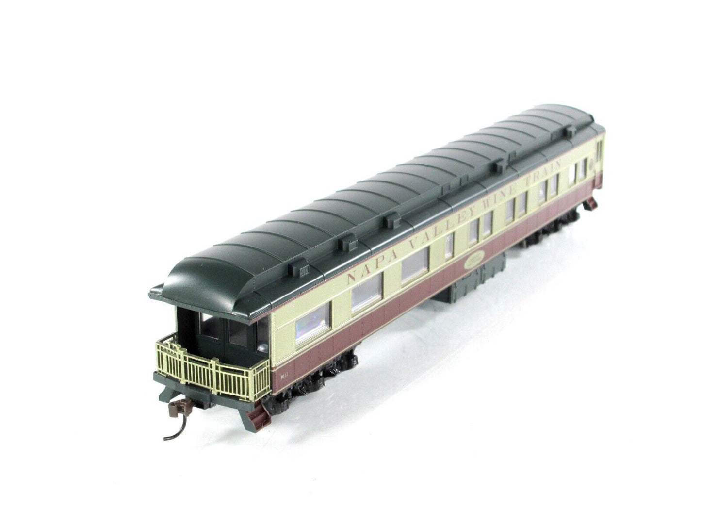 HO Scale *NAPA VALLEY* Observation "Cabernet Sauvignon" -Athearn 8504, Metal Whl