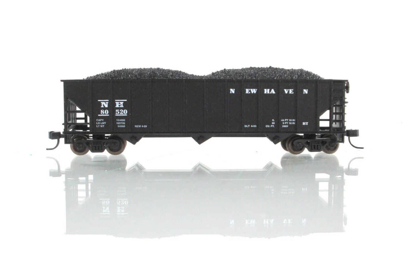 N Scale ***NEW HAVEN*** Coal Hopper 3-Set - Premiere Editions, Atlas 2601 **RARE