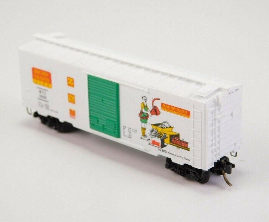 N Scale **MAGNE MATIC COUPLER SYSTEM** 40' Box Car, MTL 1991, Micro Trains 20086
