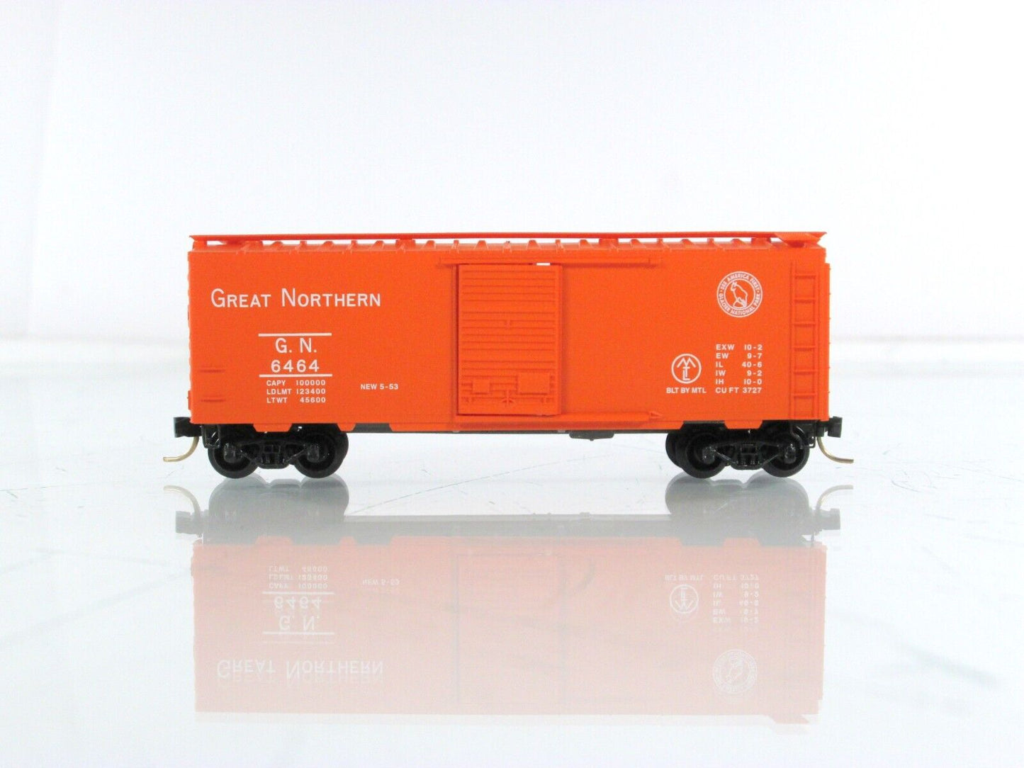N Scale ***GREAT NORTHERN*** 40' Box Car --- MTL / Lowell Smith / Lionel 6464-25
