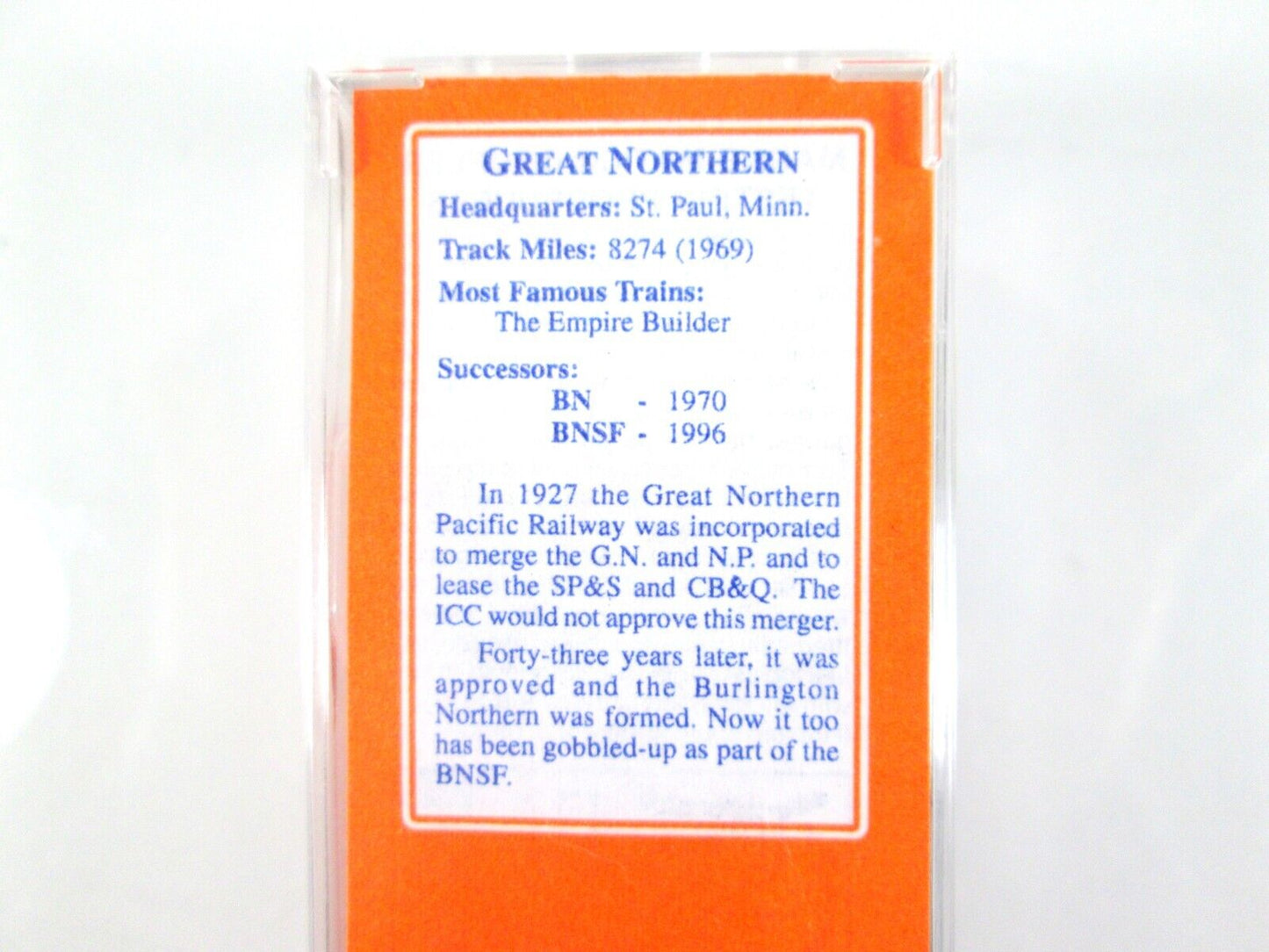 N Scale ***GREAT NORTHERN*** 40' Box Car --- MTL / Lowell Smith / Lionel 6464-25