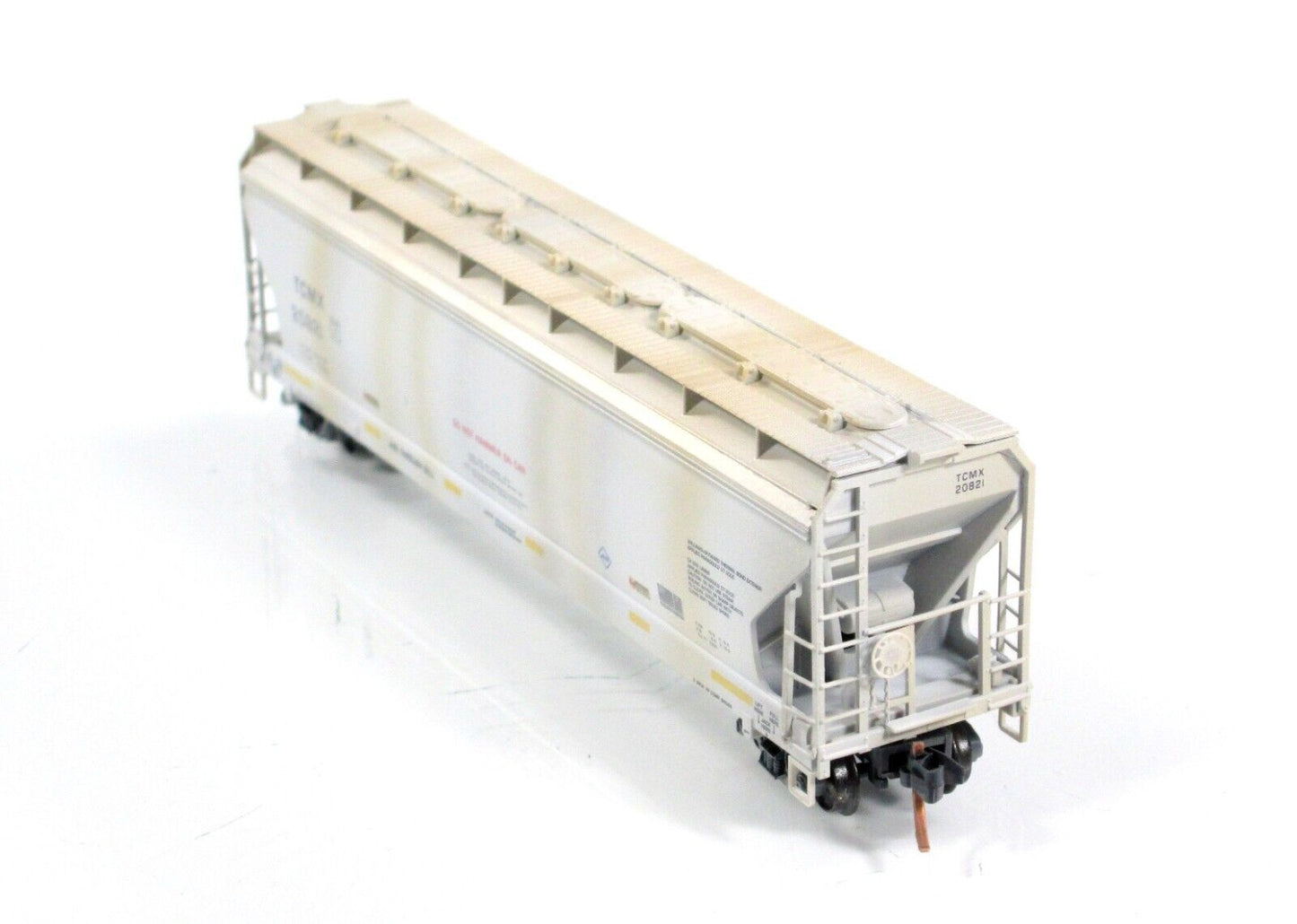 N Scale **HALLOWEEN PUMPKIN** Graffiti Hopper, TCMX 20821, Micro Trains 09444320