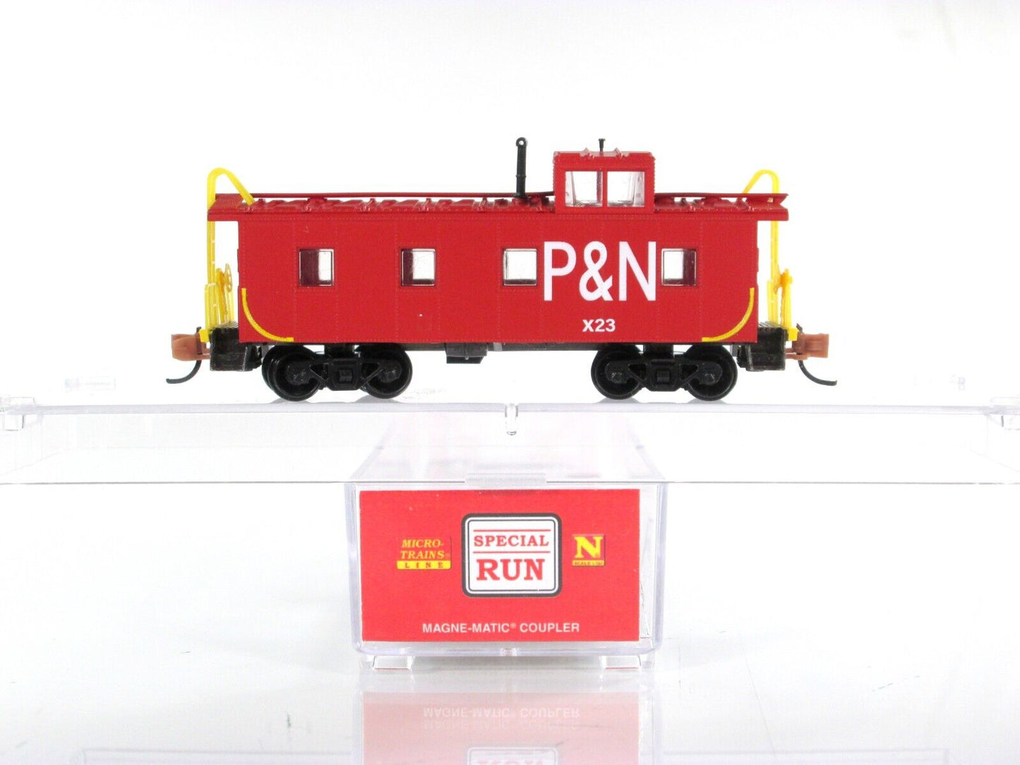 N Scale **PIEDMONT & NORTHERN** Caboose - Micro Trains / Raleigh Rails **RARE**