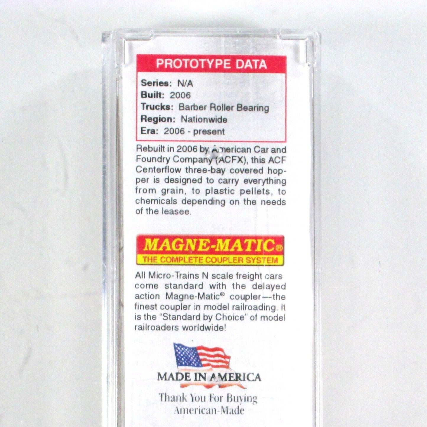 N Scale ***ACFX*** Weathered & Graffiti 3-Bay Hopper ----- Micro Trains 09444470