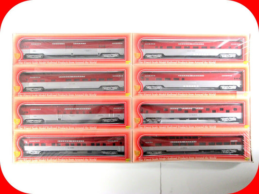 HO Scale ROCK ISLAND GOLDEN ROCKET Lightweight Passenger 8-Car Set --- IHC 50019