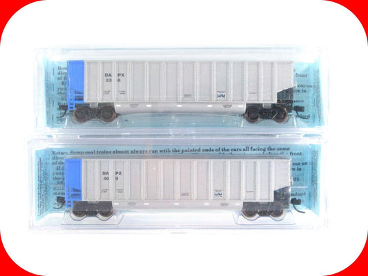 N Scale DAIRYLAND POWER *WISCONSIN Coal Gondola Set DAPX 336, 409 -Deluxe 122502