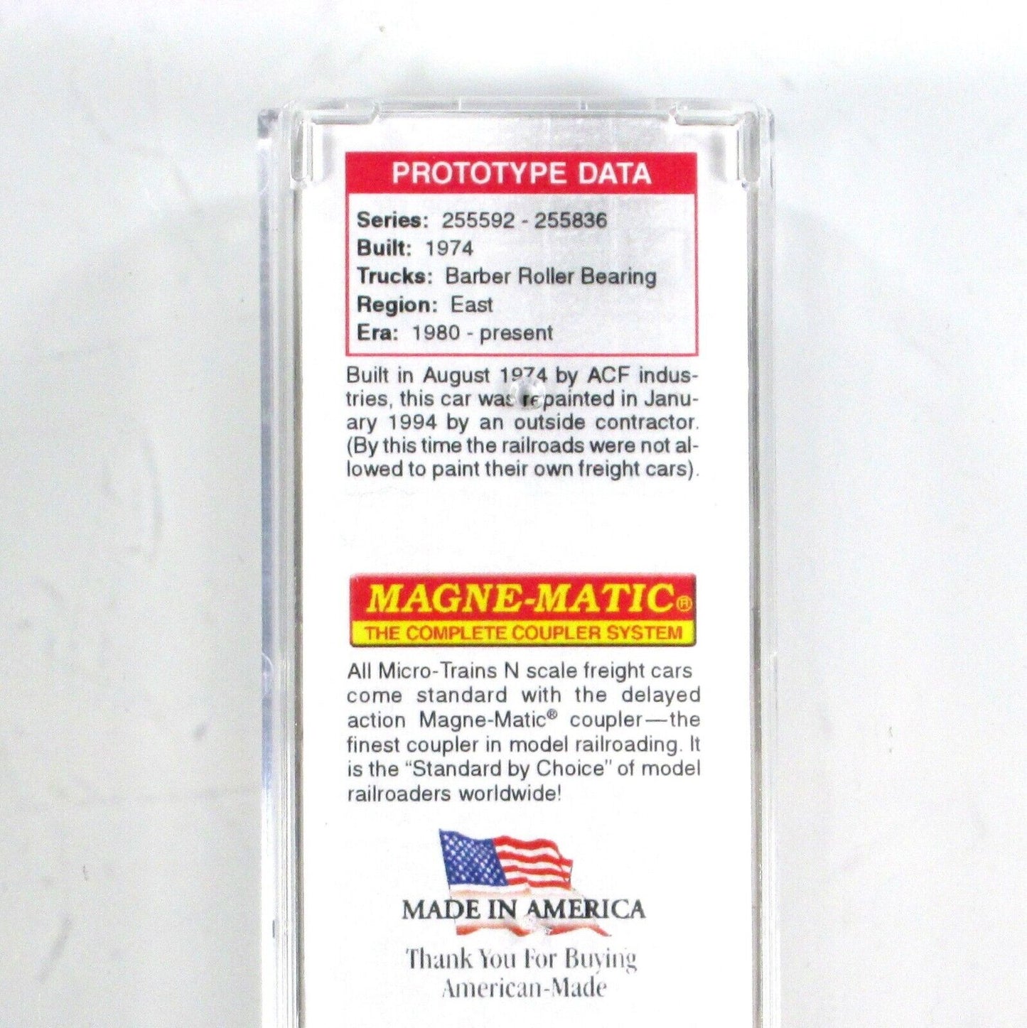 N Scale *CSX* Weathered 3-Bay Covered Hopper, CSXT 255794 -Micro Trains 09444060