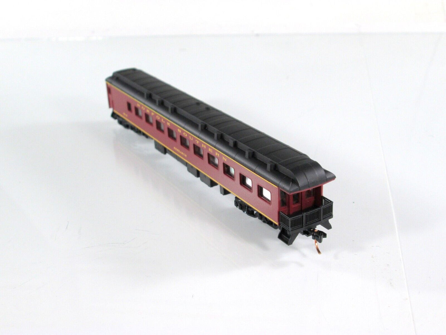 N Scale Norfolk Southern "RESEARCH" Observation Car -Micro Trains / Lowell Smith