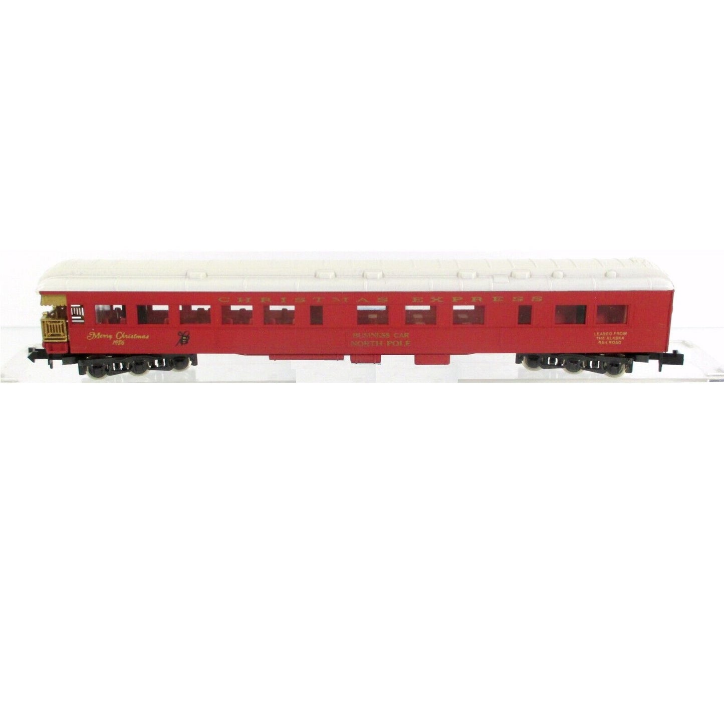 N Scale **CHRISTMAS EXPRESS** 1986 Santa's Office Business Car -- Con-Cor 008601