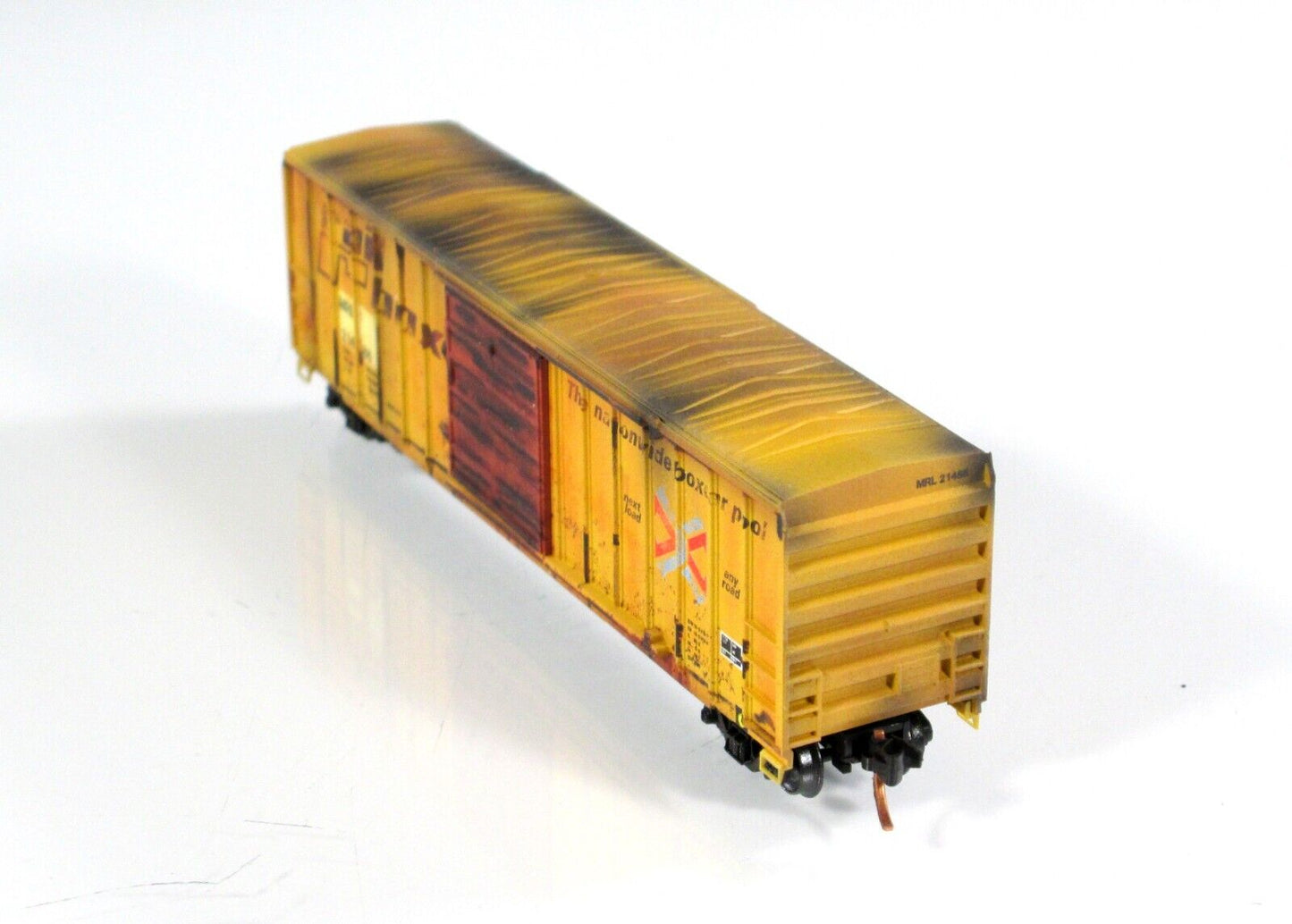 N Scale **RAILBOX GRAFFITI** Box Car #21486 - Micro Trains NSE MTL 16-39 *RARE*
