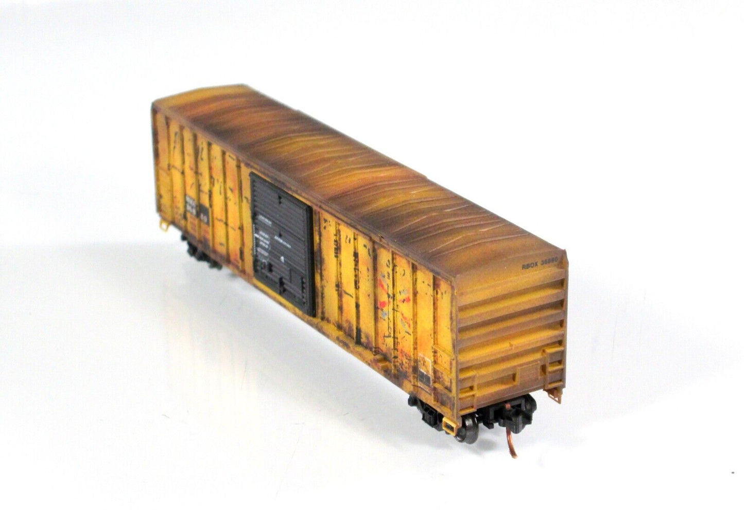 N Scale **RAILBOX GRAFFITI** Box Car #36880 - Micro Trains NSE MTL 16-36 *RARE*