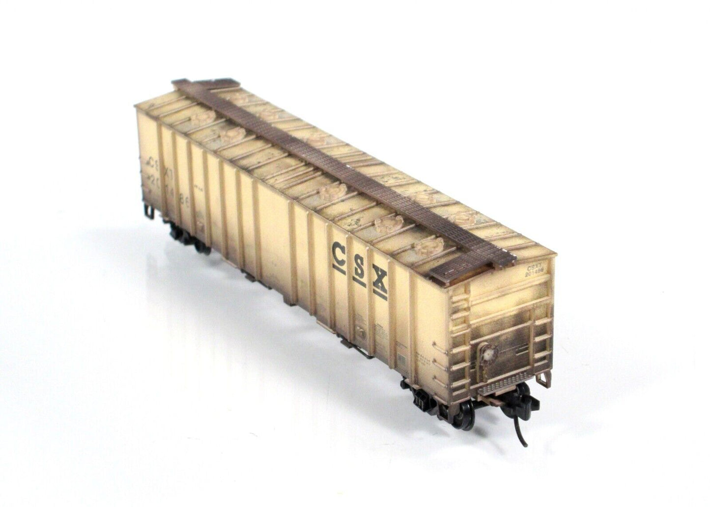 N Scale **CSX** Weathered Airslide Hopper - CSXT 201486 - Micro Trains 09844033