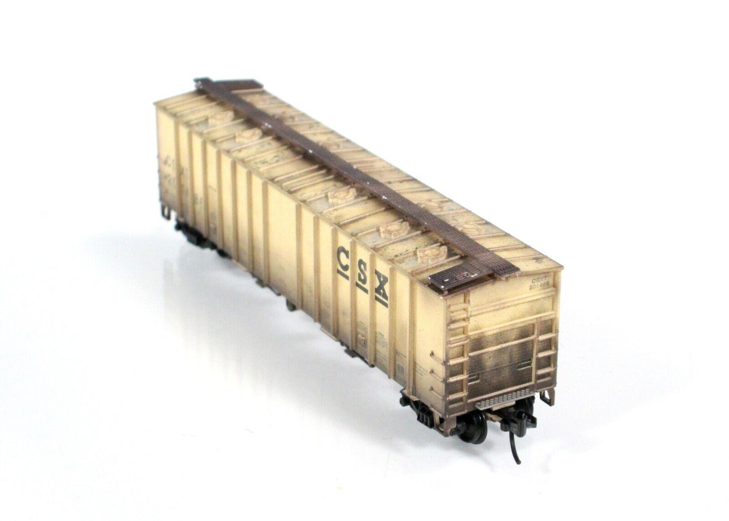 N Scale **CSX** Weathered Airslide Hopper - CSXT 201486 - Micro Trains 09844033