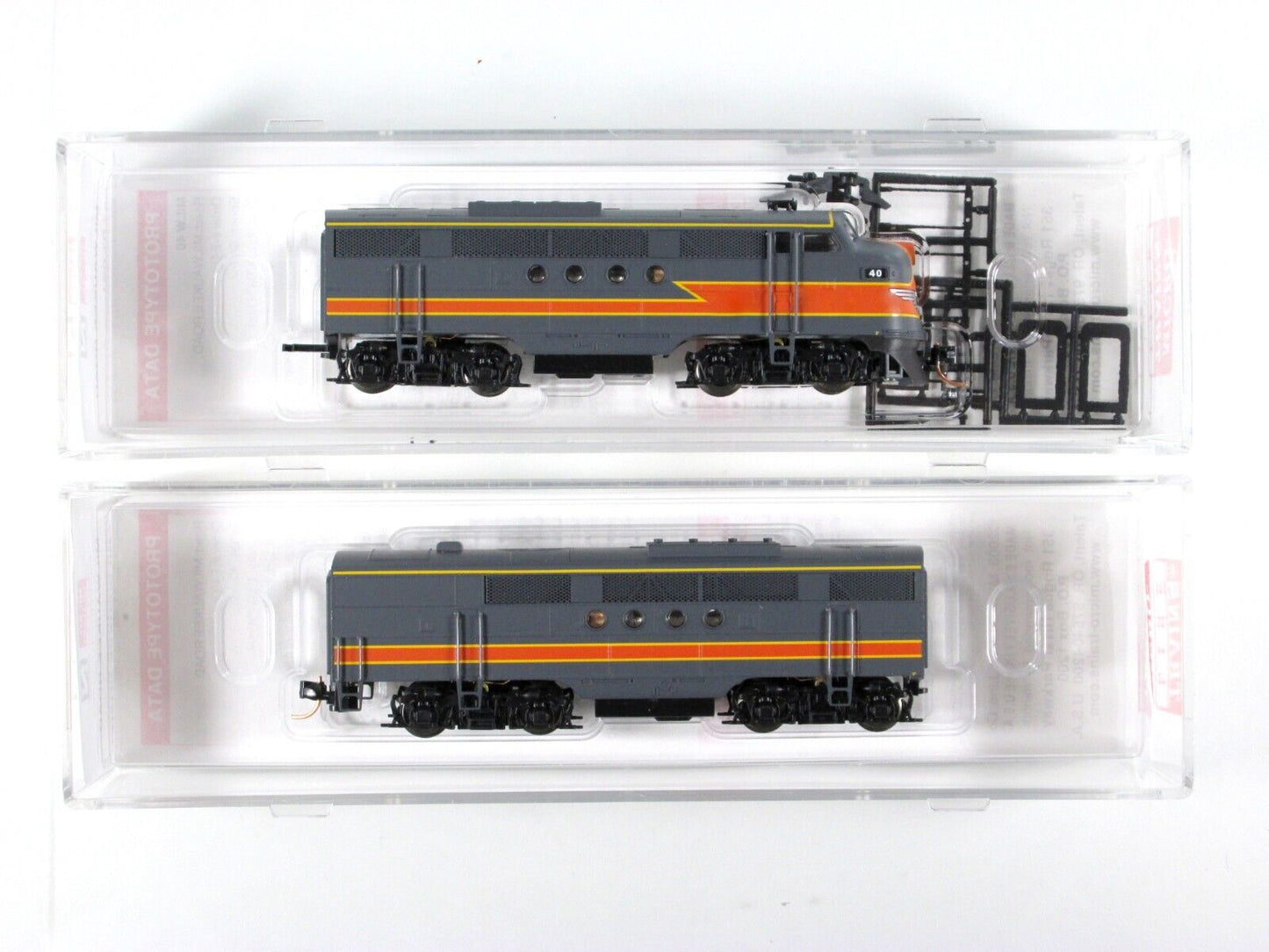 N Scale ***MILWAUKEE ROAD*** EMD FT A/B Set #40 --Micro Trains 99200091, DCC Rdy