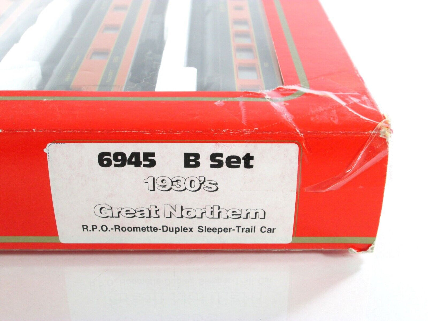 HO Scale **GREAT NORTHERN EMPIRE BUILDER** 1930s Passenger Set B -Rivarossi 6945