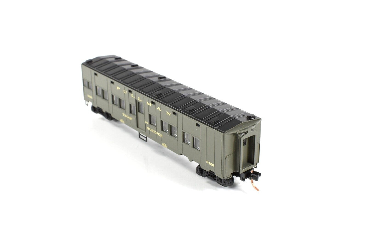 N Scale WWII US OFFICE of DEFENSE 50' Troop Sleeper #9426, Micro Trains 116010.3