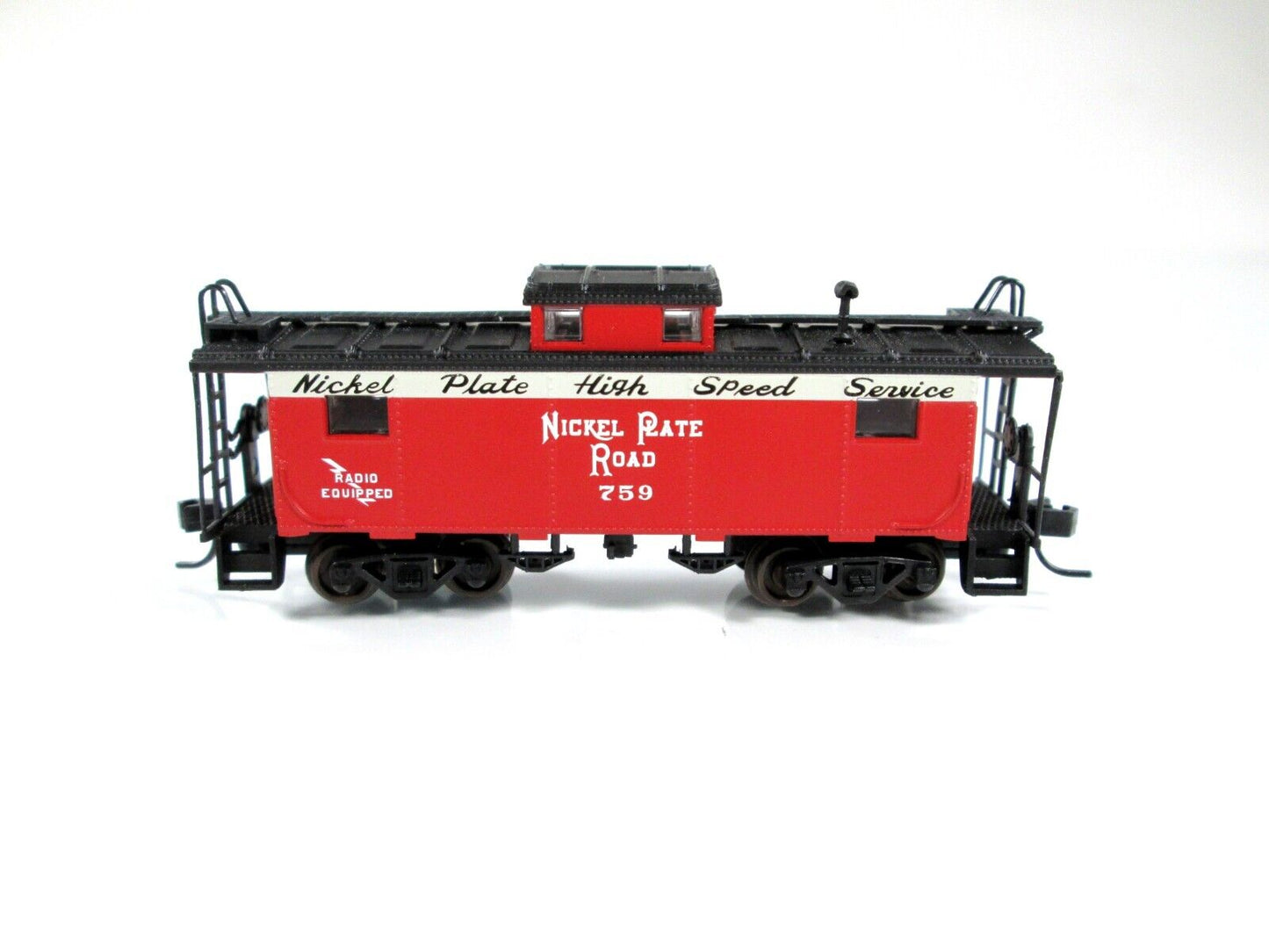 N Scale ***NICKEL PLATE ROAD*** NE-6 Caboose, NKP 759 - Atlas 33435 ***VERY RARE