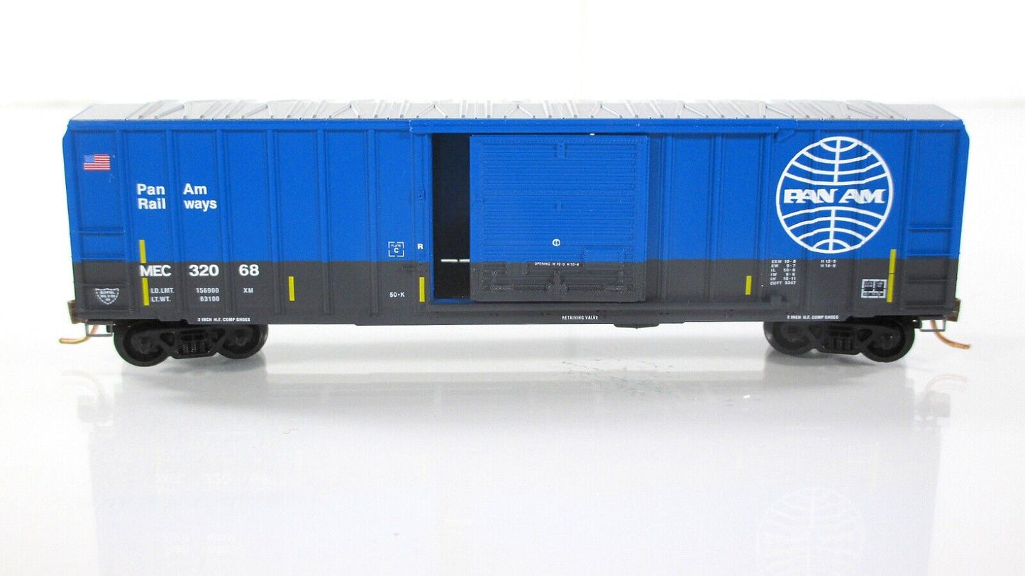 N Scale *****PAN AM RAILWAY***** 50' Box Car, MEC 32068 -- Micro Trains 02500470