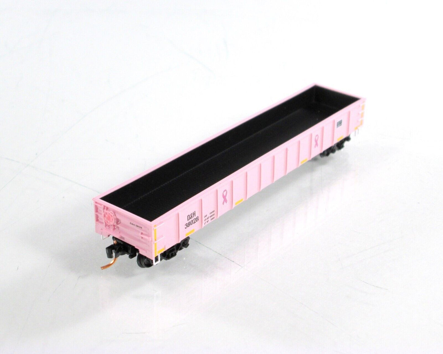 N Scale ***BREAST CANCER AWARENESS*** D&H Gondola - Micro Trains 10500740 *RARE*