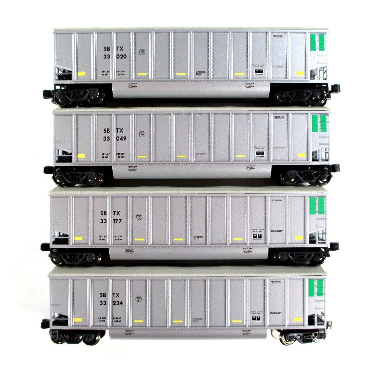 N Scale ***BETHGON PROTEIN GONDOLA*** ***SBTX*** 8-Car Set #1 ---- Kato 106-4652