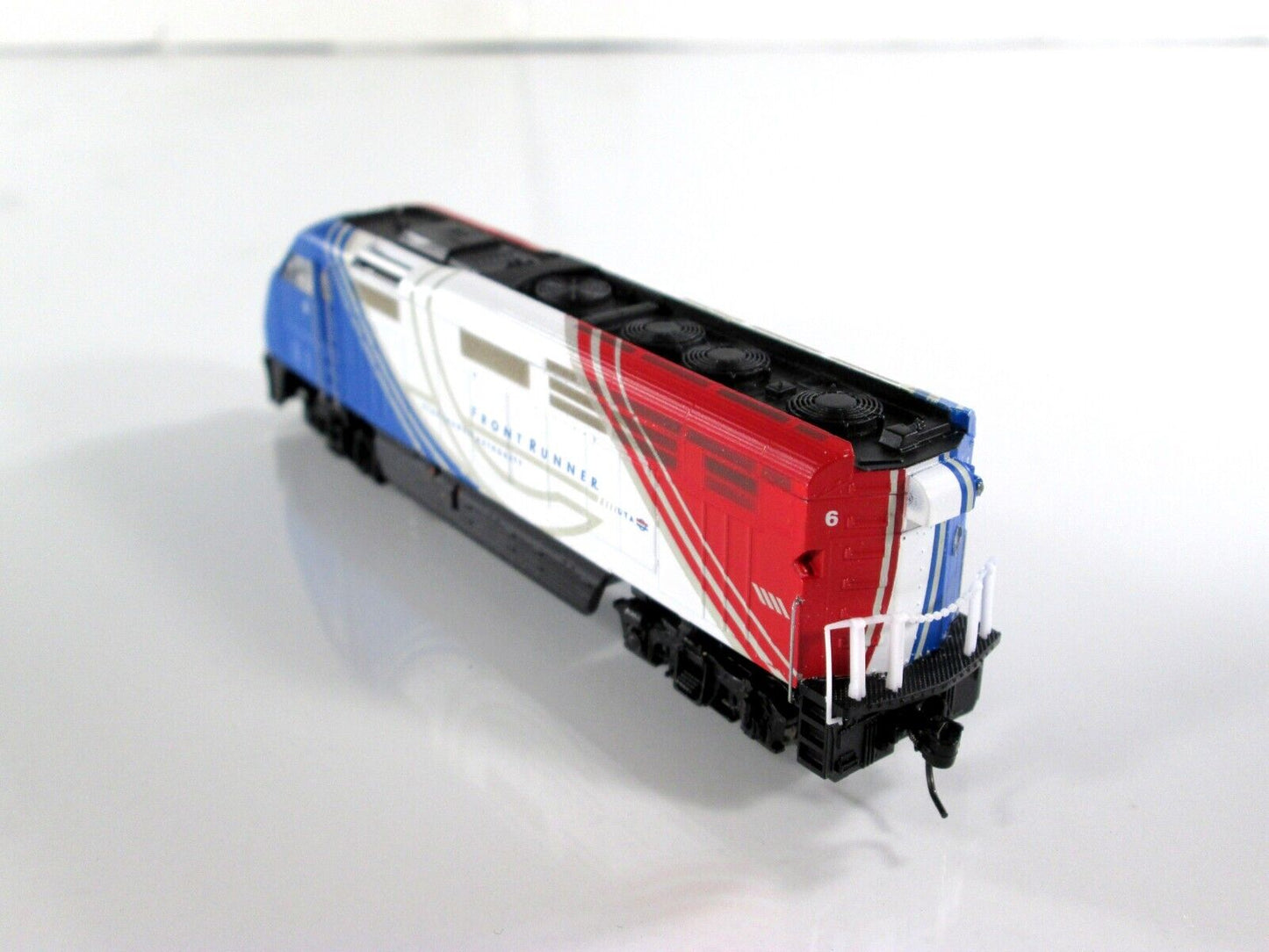 N Scale ***UTAH FRONT RUNNER*** F59PHI Locomotive #6 -- Athearn 15265, DCC Ready