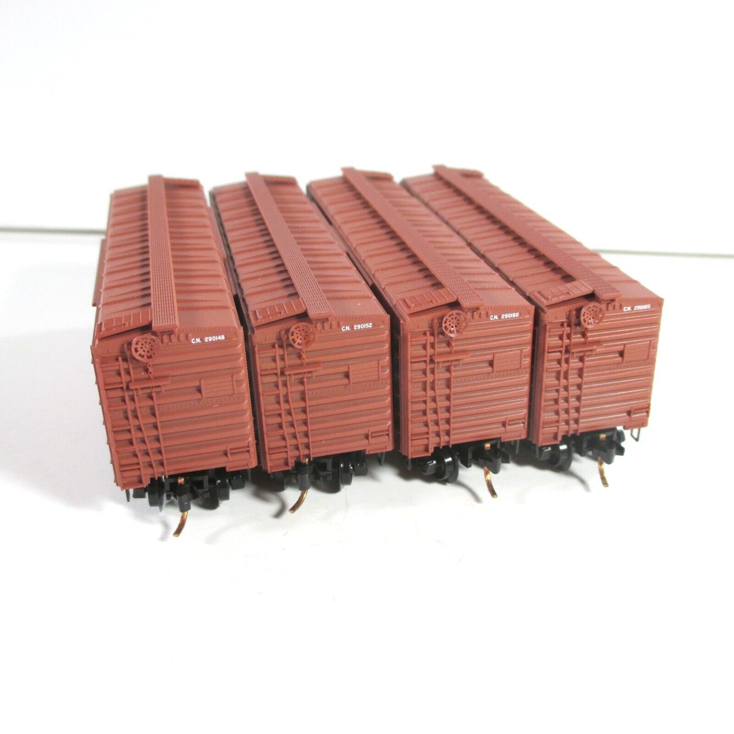 N Scale ***CANADIAN NATIONAL*** Box Car Runner 4-Pack #11 -Micro Trains 99300011