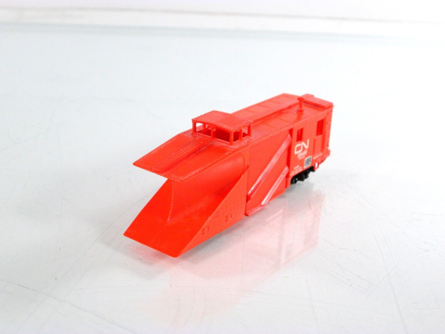 N Scale ***CANADIAN NATIONAL** Snow Plow #55449 - Walthers 932-8510, MTL Coupler