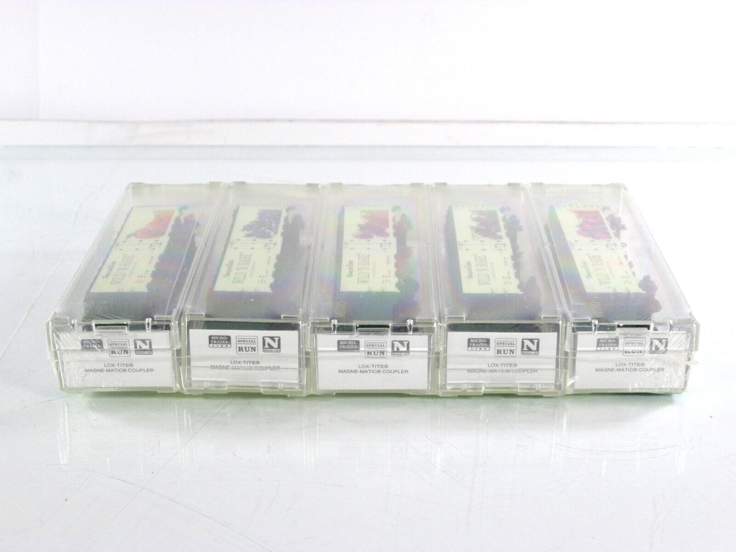 N Scale *HARRY & DAVID* Wild n' Rare Preserves Reefer Set - Micro Trains Special