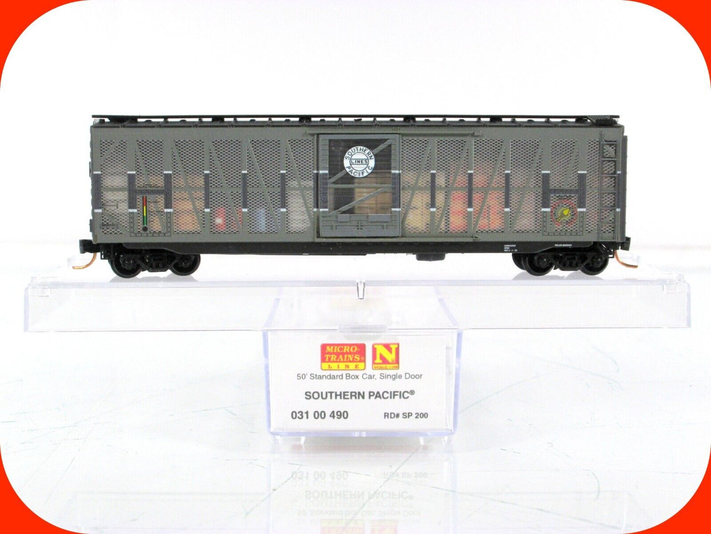 N Scale **SOUTHERN PACIFIC** IMPACT DEMONSTRATION Box Car -Micro Trains 03100490