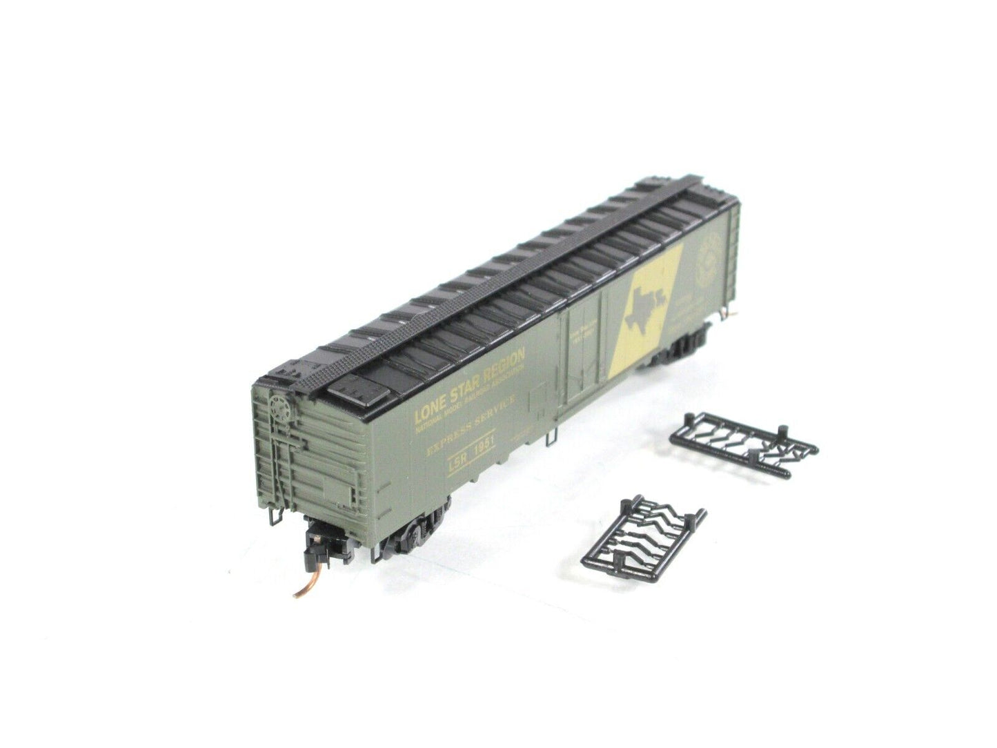 N Scale ***LONE STAR*** Express Box Car, LSR 1951 - Micro Trains Special ***RARE