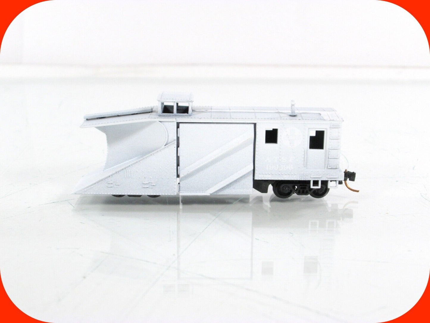 N Scale ***RUSSELL SNOW PLOW*** Maintenance of Way Car - Walthers w/ MTL Coupler