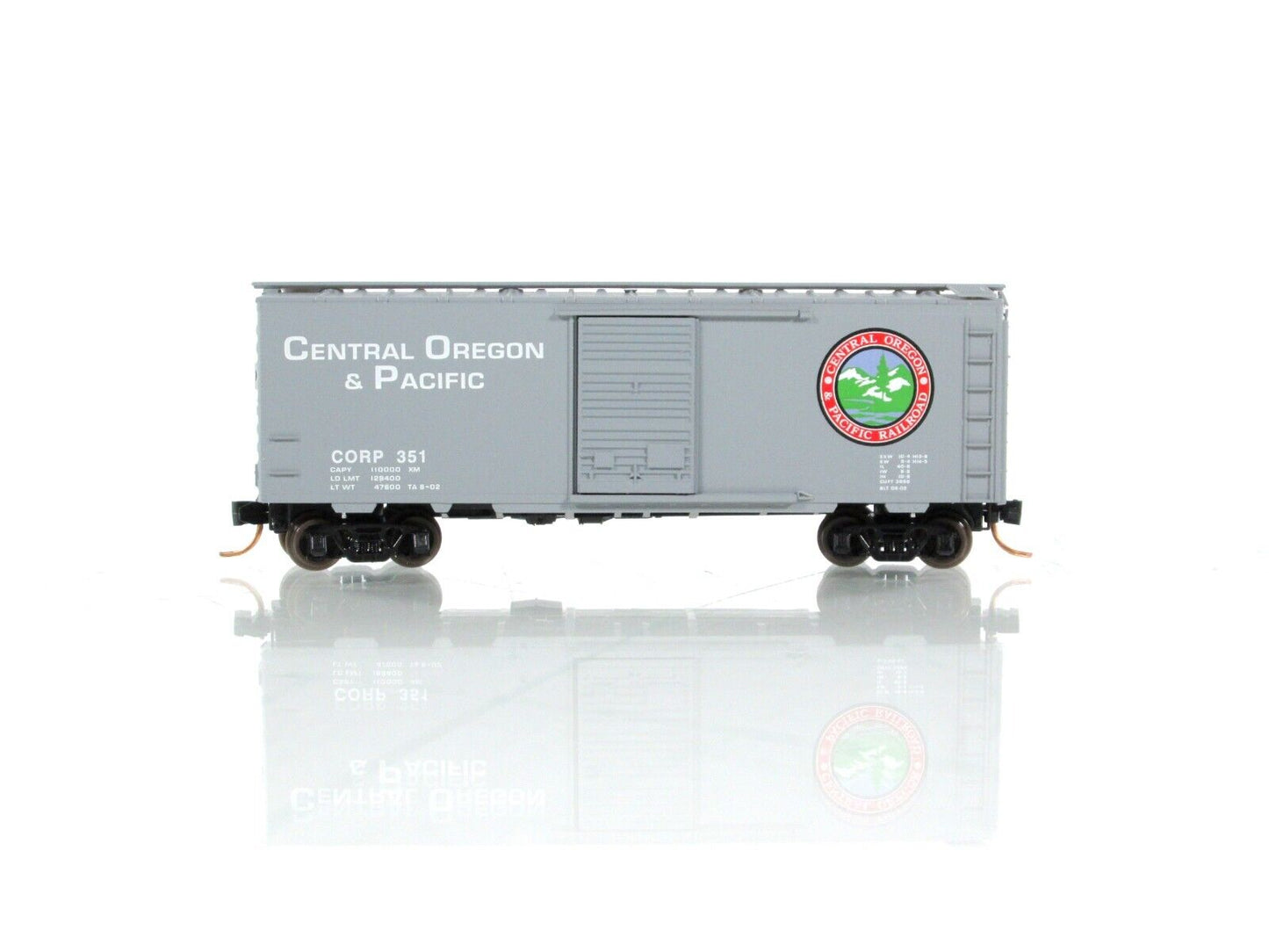 N Scale ***CENTRAL OREGON & PACIFIC*** Box Car #351 - Micro Trains Special *RARE