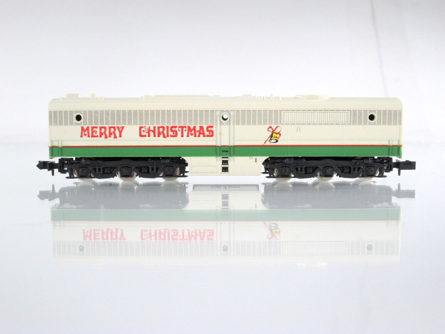 N Scale **MERRY CHRISTMAS** Holiday Alco PB-1 Unpowered Locomotive -Con-Cor 2091