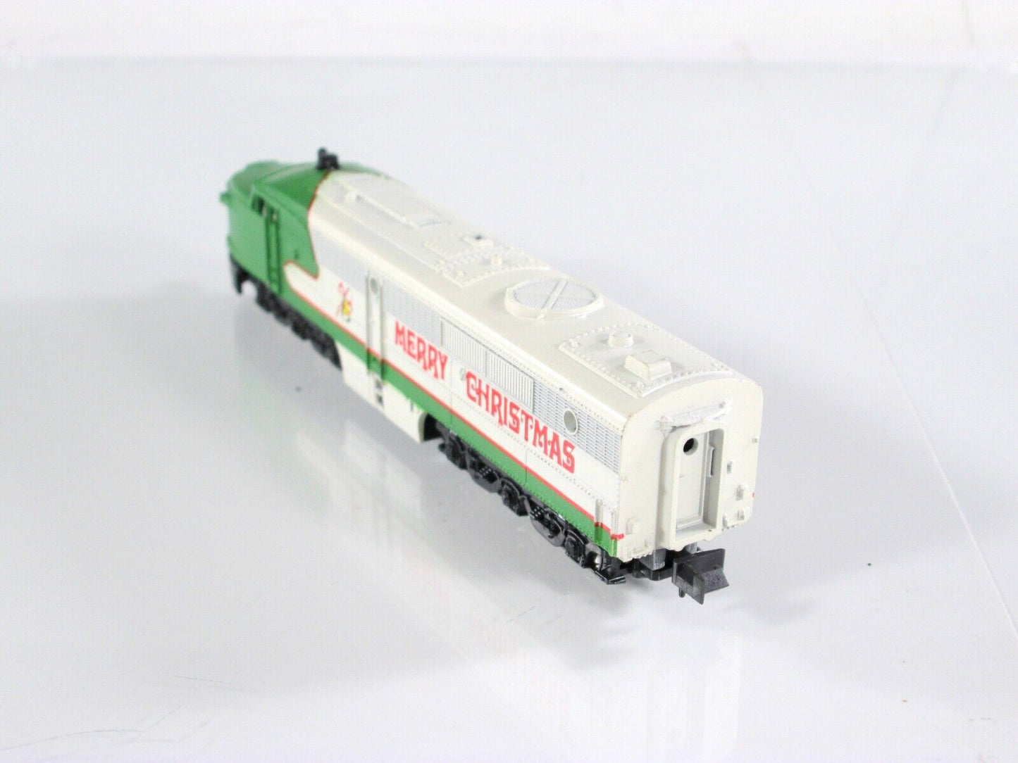 N Scale **MERRY CHRISTMAS** Holiday Alco PA-1 Diesel Locomotive --- Con-Cor 2061