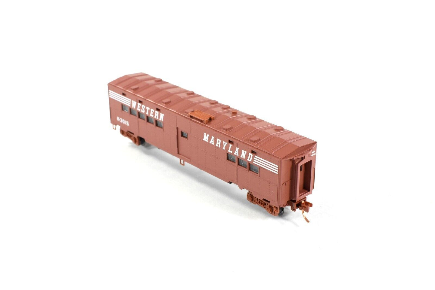 N Scale **WESTERN MARYLAND** 50' Troop Kitchen Car K-3015 -Micro Trains 11600030