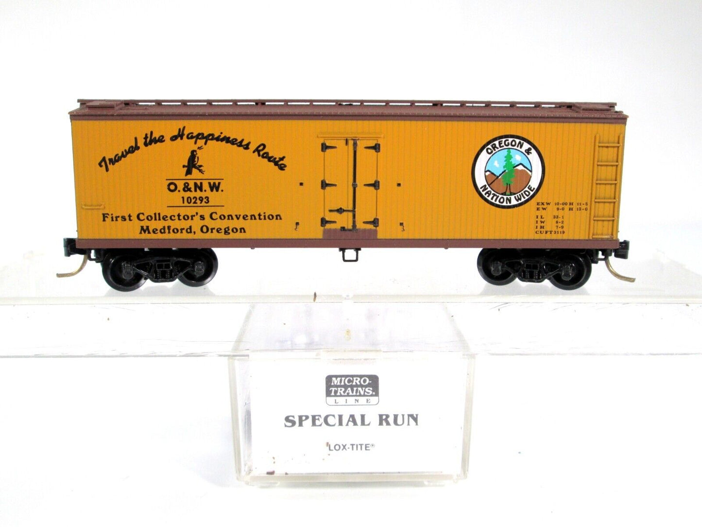 N Scale ***OREGON & NATION WIDE*** Reefer - Micro Trains *NSC Special First Run*